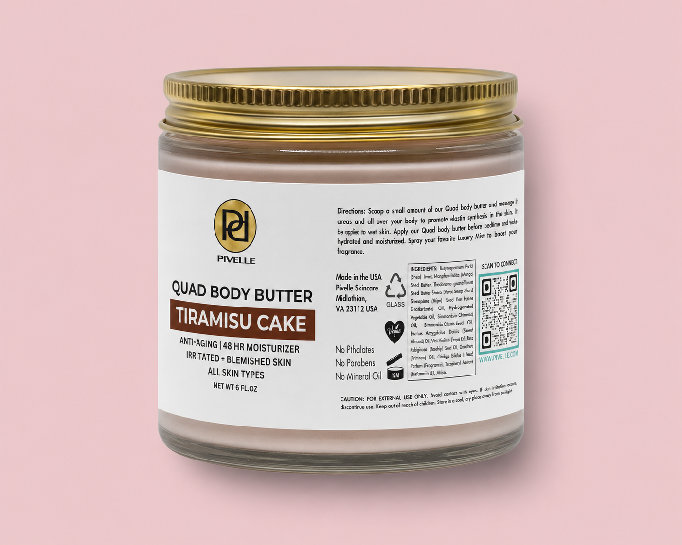 Tiramusu cake body butter