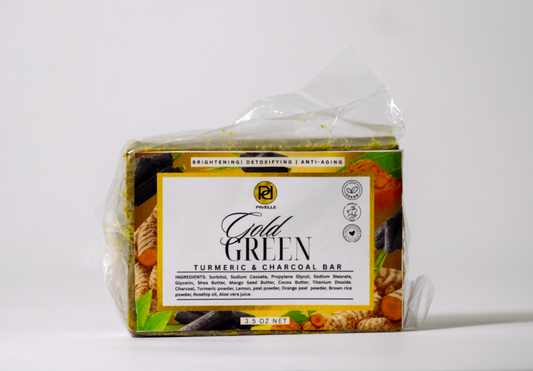 Greengold Turmeric And Charcoal Soap