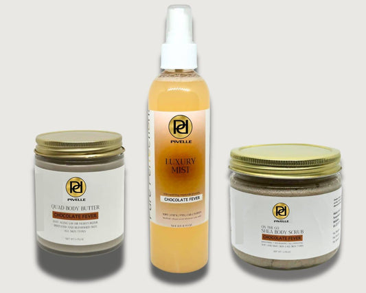 Chocolate Fever quad body butter